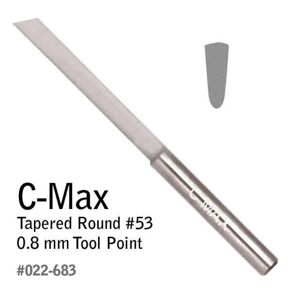 GRS® C-Max Tapered Round Gravers