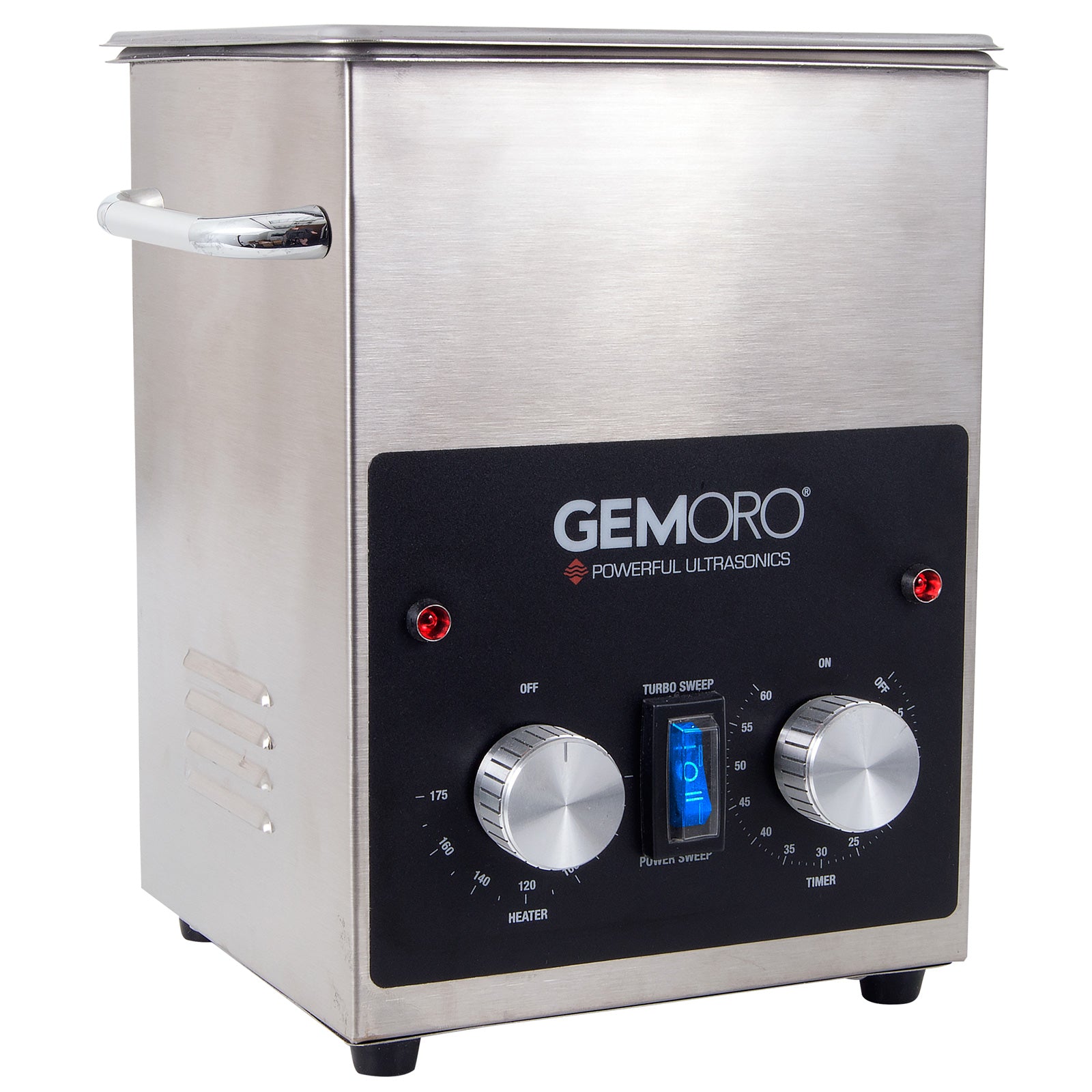 GemOro 2-Quart Next Generation Stainless Steel Ultrasonic Machine