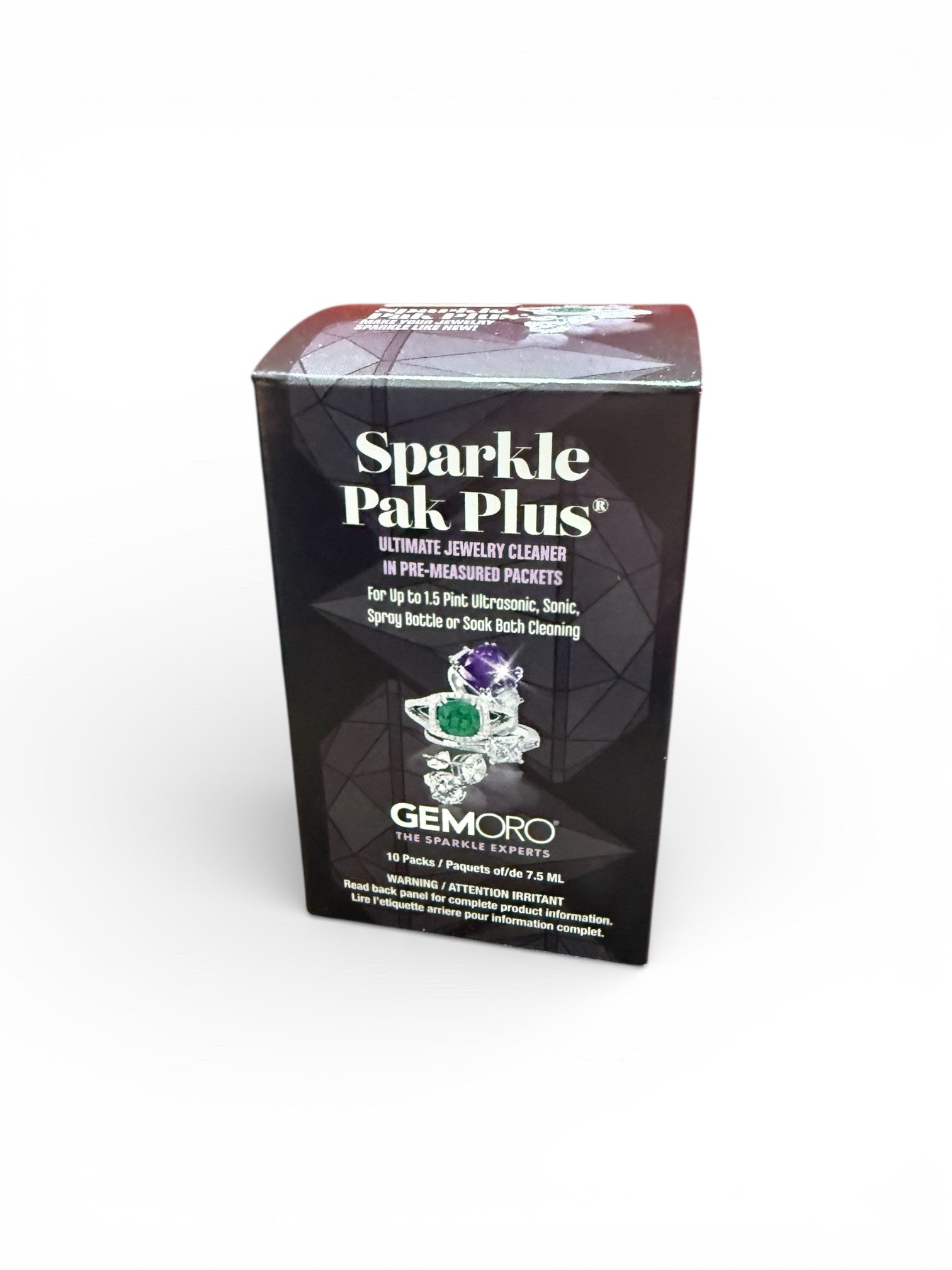 Gemoro Sparkle Pak Plus® Pre-Mixed Solution for Professional Ultrasonics