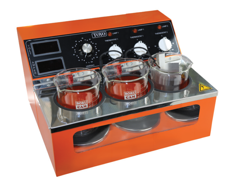 Toyo 3 Bath Plating Center With Built-In Heater