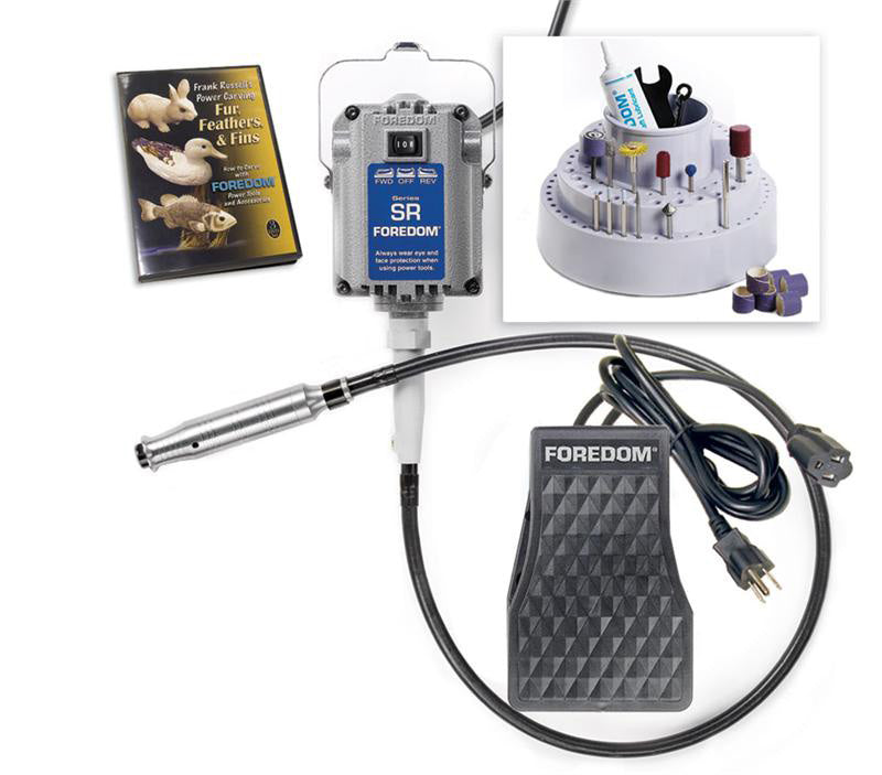 Foredom Woodcarving SR Motor Kit with H.44T Handpiece, K.5240