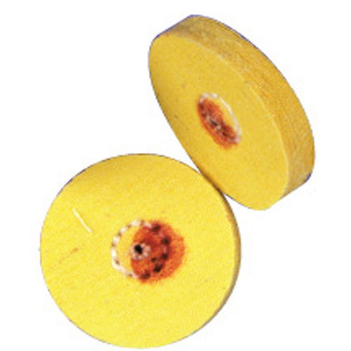 Miniature Yellow Muslin Wheel, Pk/10