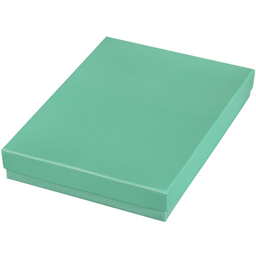 Cotton-Filled Gift Box in Turquoise, Bx/100