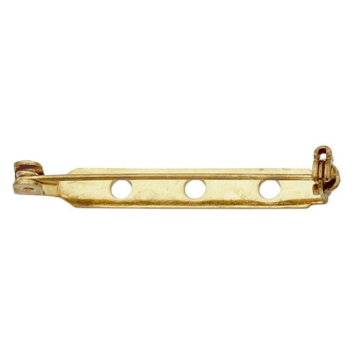 Base Metal Yellow Nickel Brooch Assemble