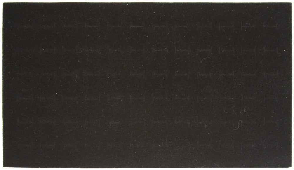 144 RINGS BLACK LEATHER FOAM INSERT ONLY, 7.5X14"