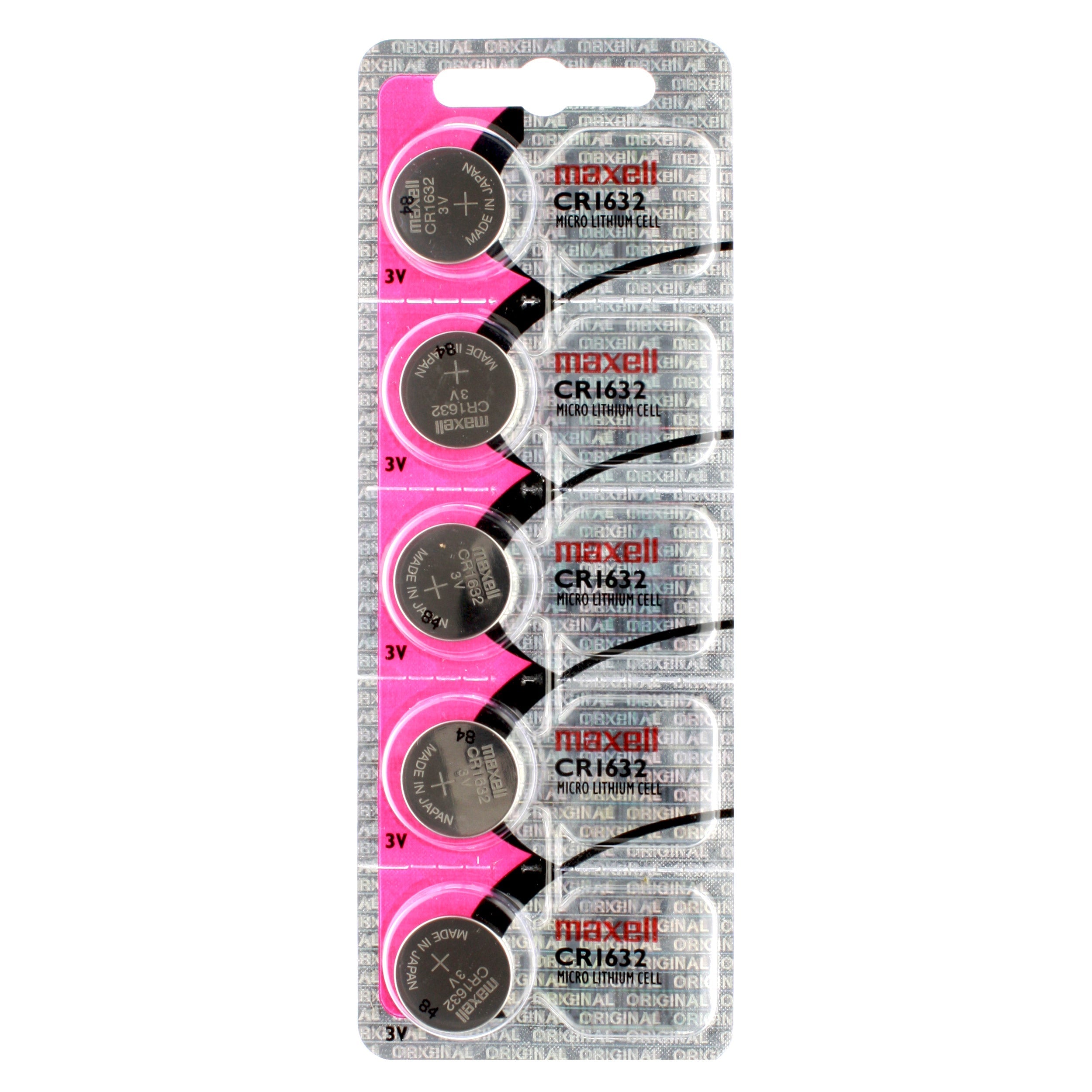 Maxell 1632 (CR1632) Battery, Pk/5