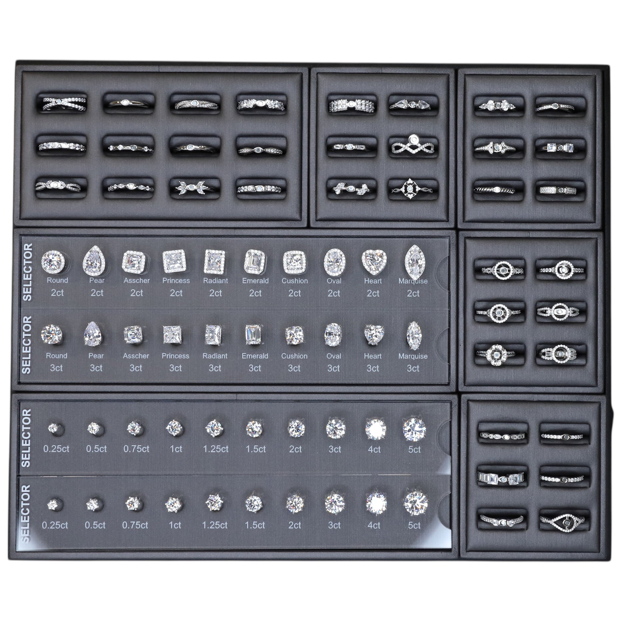 MAGNETIC RING BUILDING DISPLAY SET