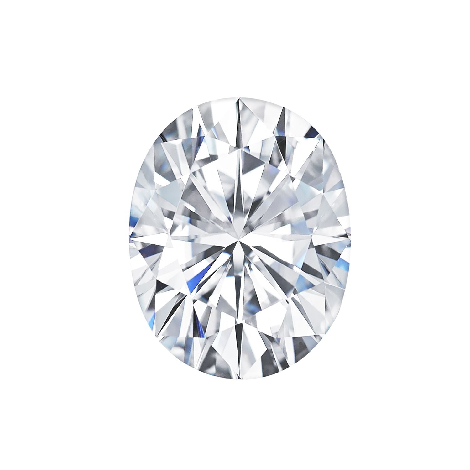 Charles & Colvard® GHI-Grade Elongated Oval-Cut Moissanite, 8.0 x 5.0 MM