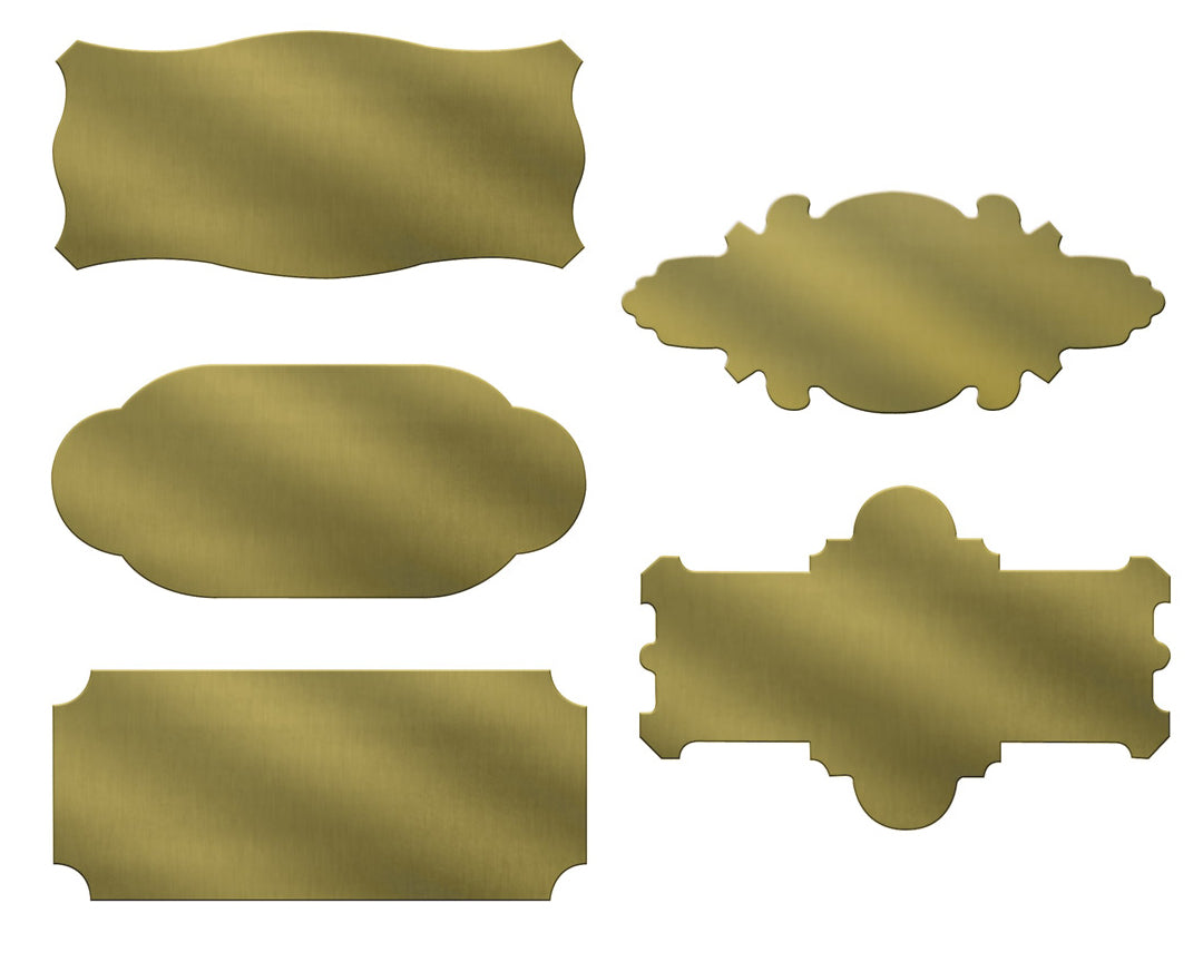 GRS® Heavy Brass Name Plates