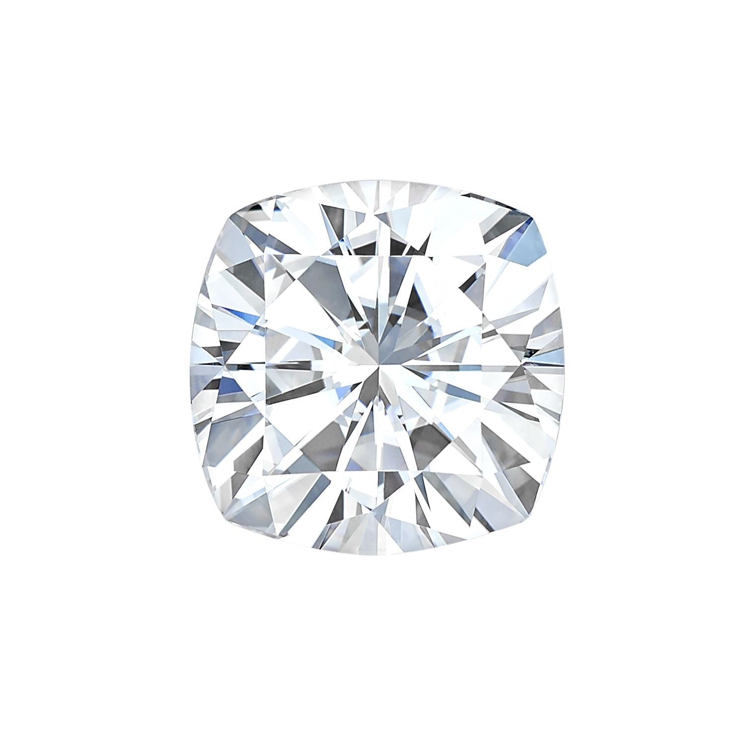 Charles & Colvard® "Hearts & Arrows" Cushion-Cut Moissanite