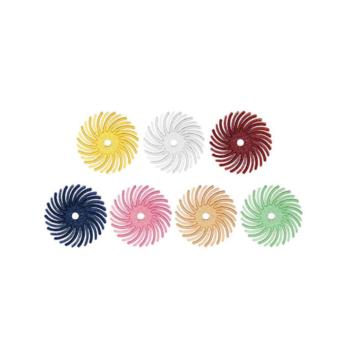 Sunburst 7/8" Radial Discs, Pack of 12