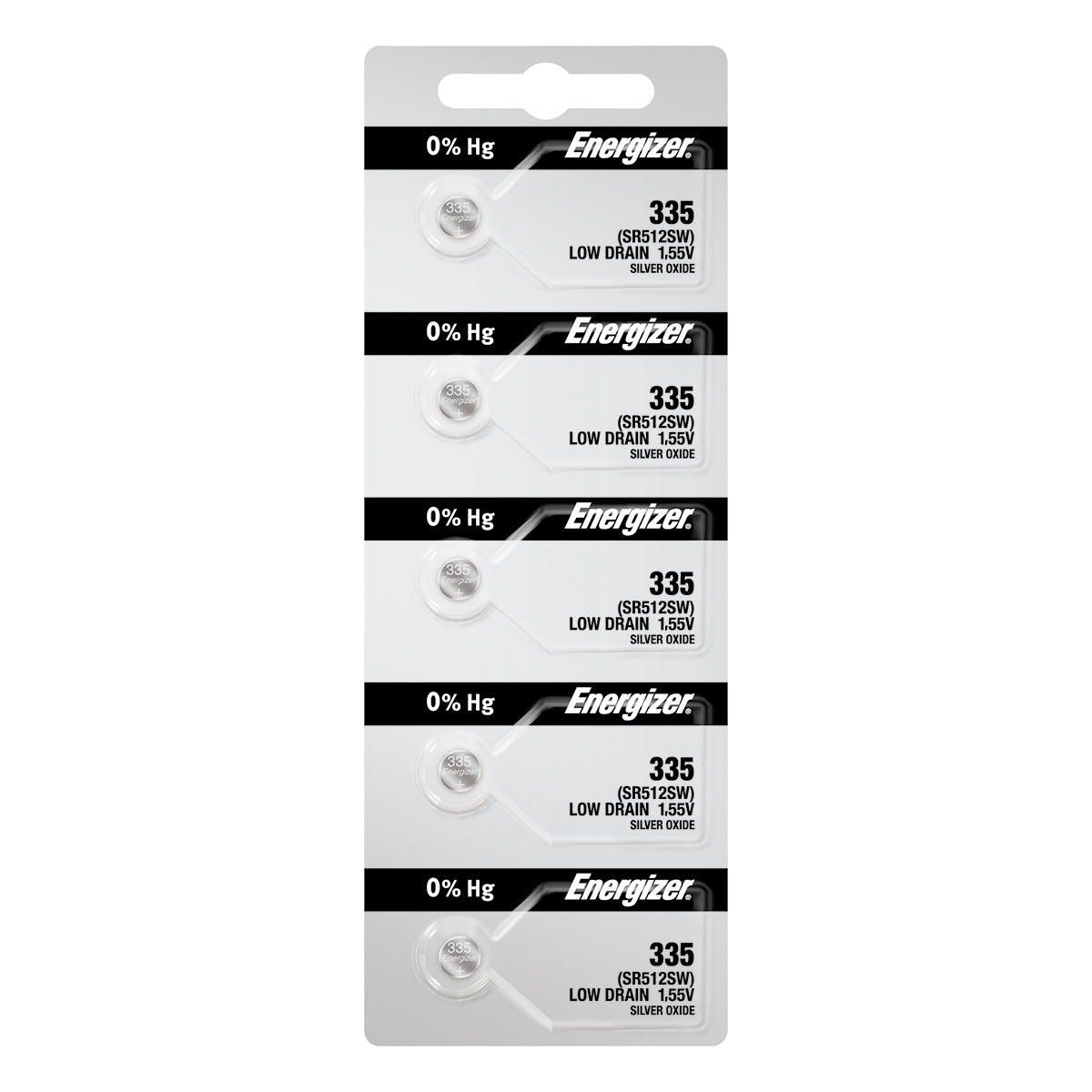 Energizer 335 (SR512) Battery, Pk/5