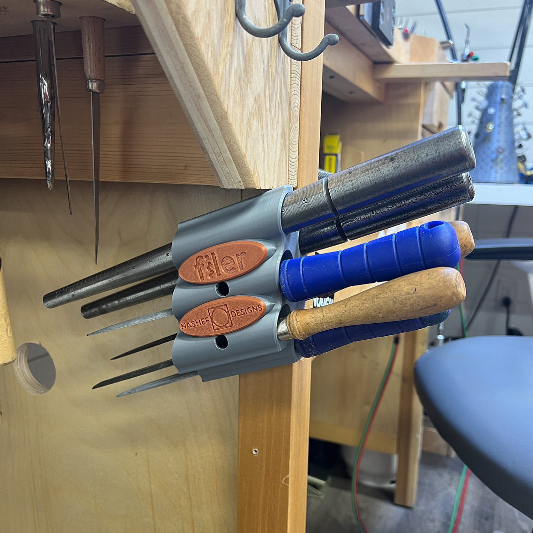 Nashef Designs FILER Bench Top File Organizer