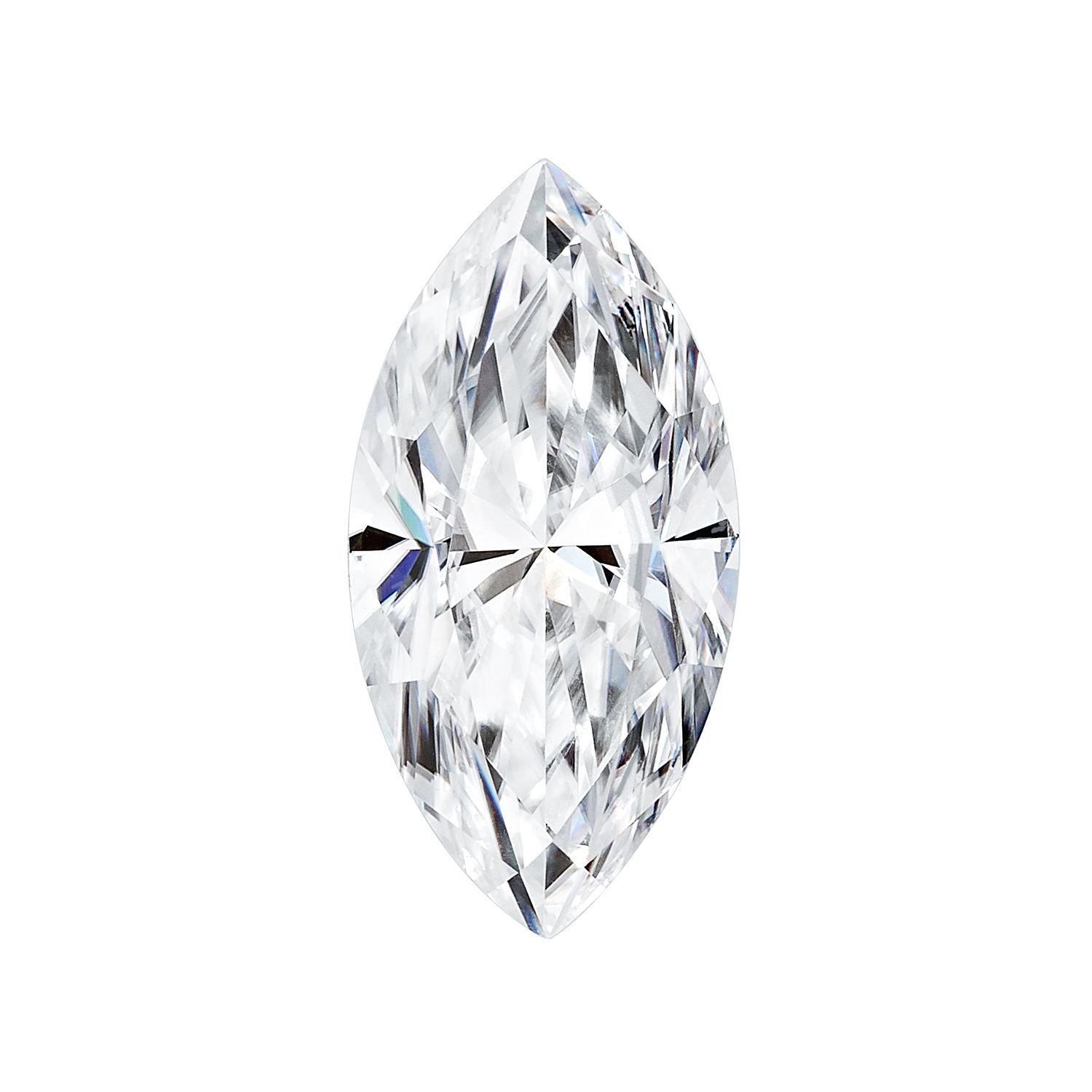 Charles & Colvard® Marquise-Cut Moissanite