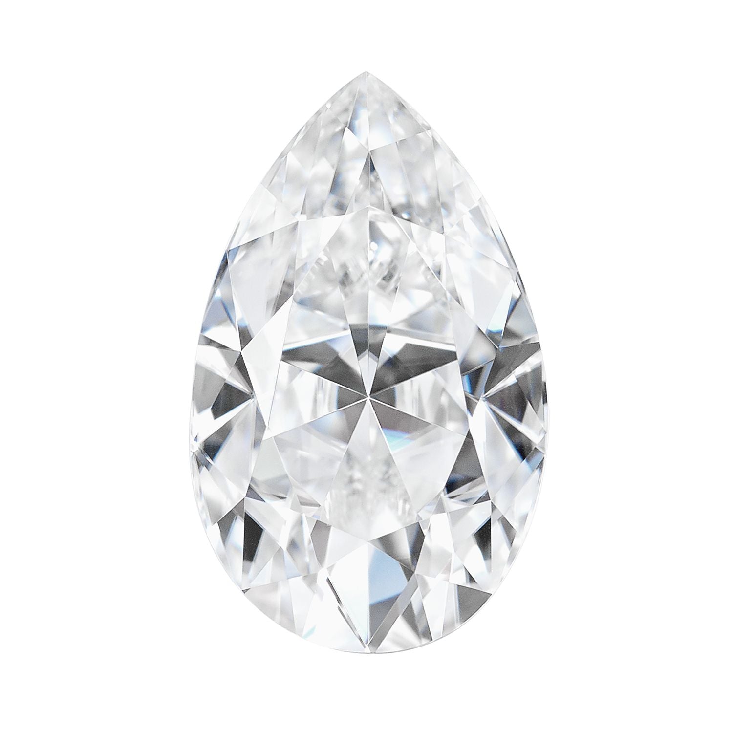Charles & Colvard® GHI-Grade Pear-Cut Moissanite, 4.0 x 2.5 MM