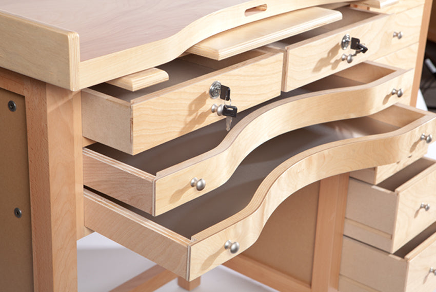 Multi Drawer Jeweler's Bench