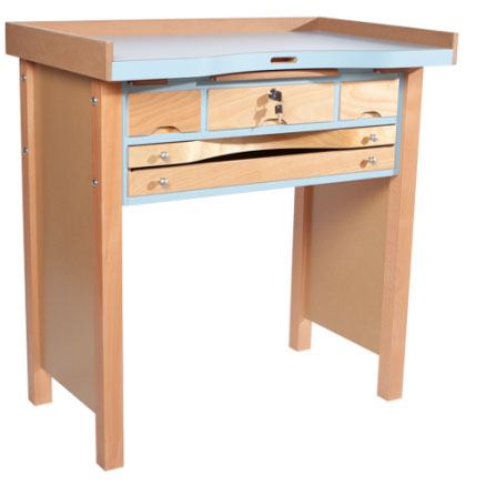 Laminated Top Jeweler's Work Bench