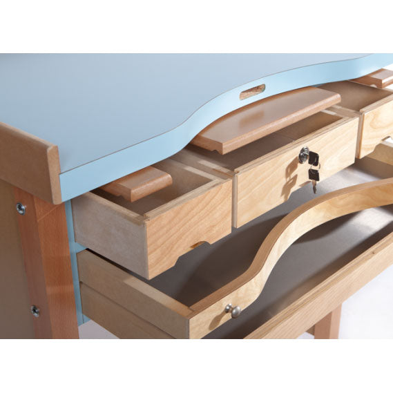 Laminated Top Jeweler's Work Bench