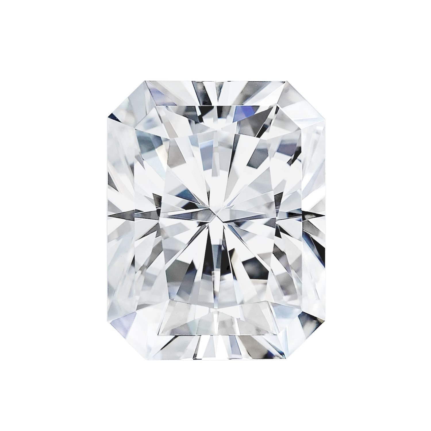 Charles & Colvard® GHI-Grade Radiant-Cut Moissanite, 7.0 x 5.0 MM