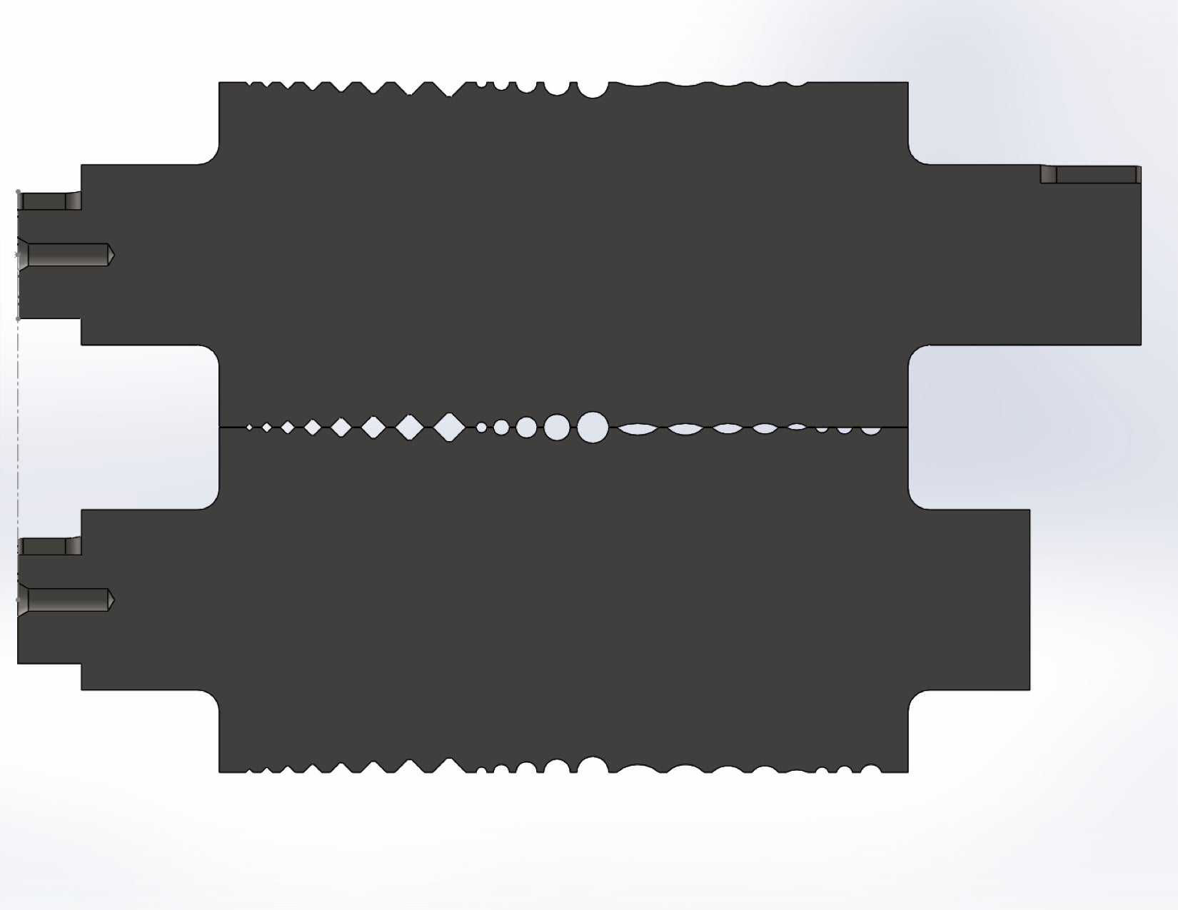 Pepetools™ 130 MM Fancy Wire Rolling Mill, #189.30A