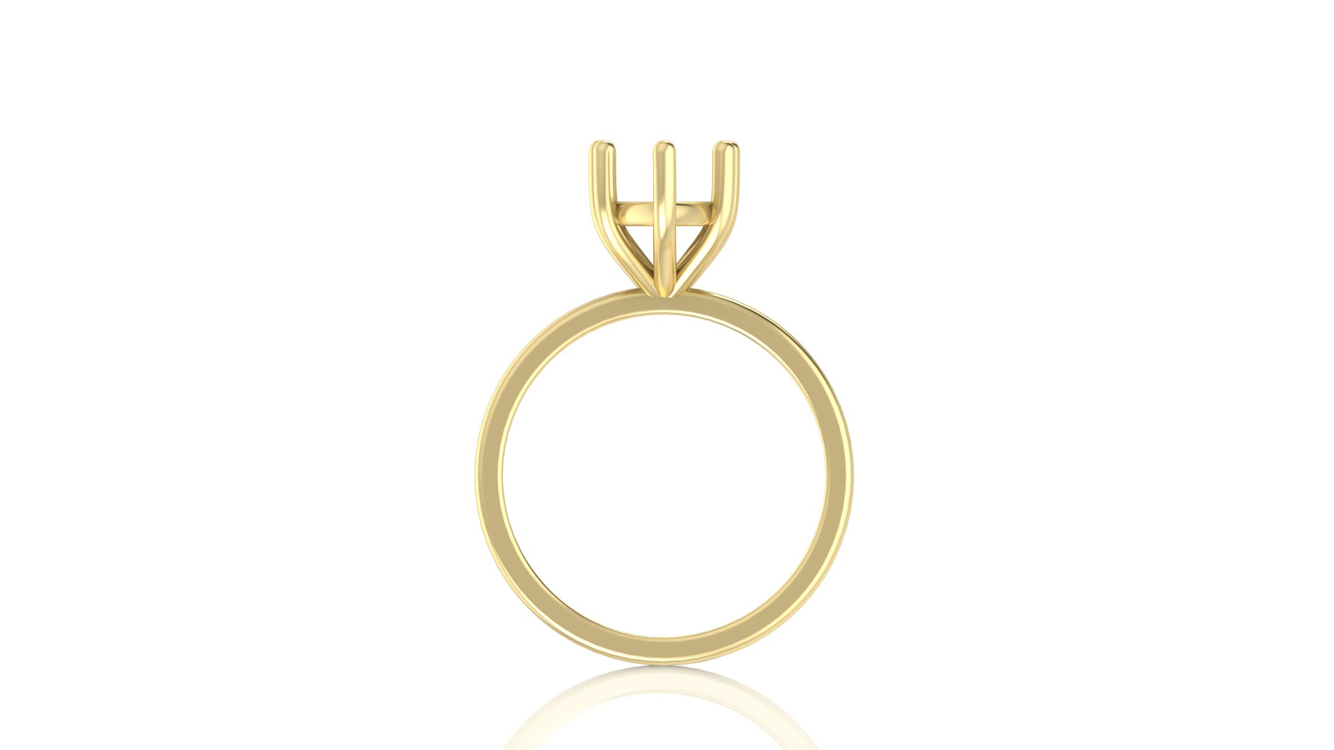 Solitaire Ring Mounting Pear