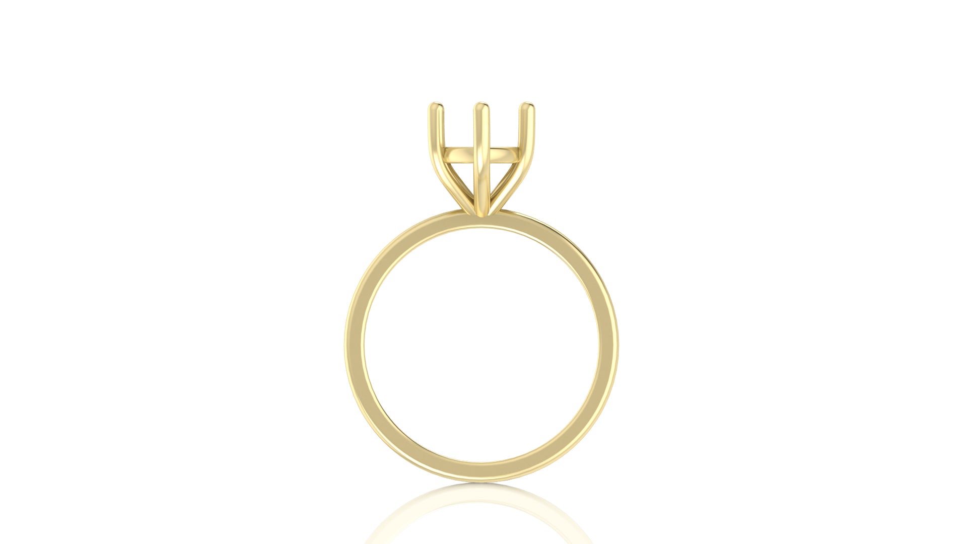 Solitaire Ring Mounting Marquise