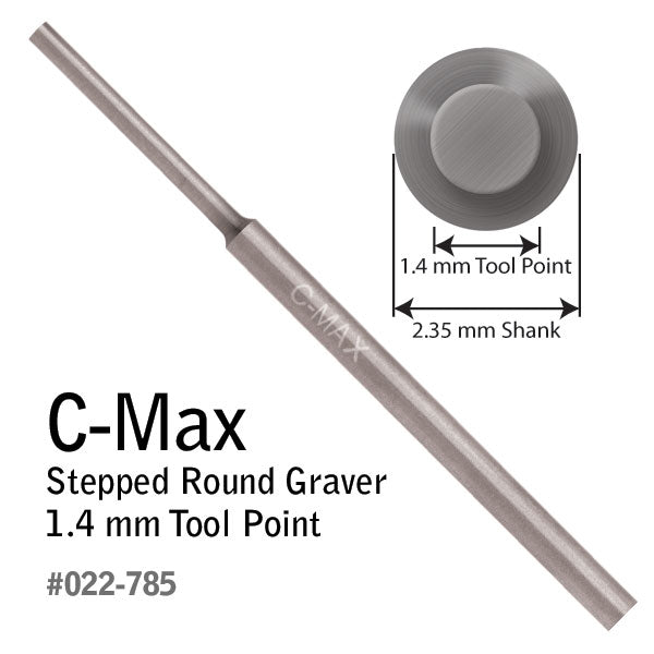 GRS® C-Max Stepped Round Gravers