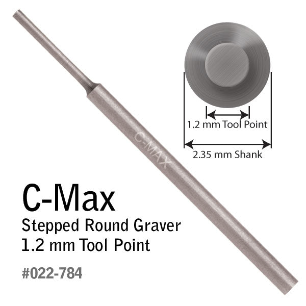 GRS® C-Max Stepped Round Gravers