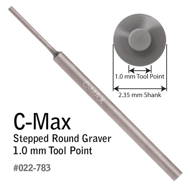 GRS® C-Max Stepped Round Gravers