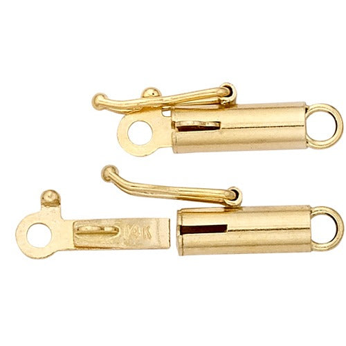 18K Yellow Barrel Clasp