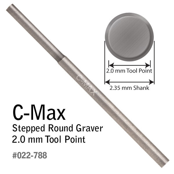GRS® C-Max Stepped Round Gravers