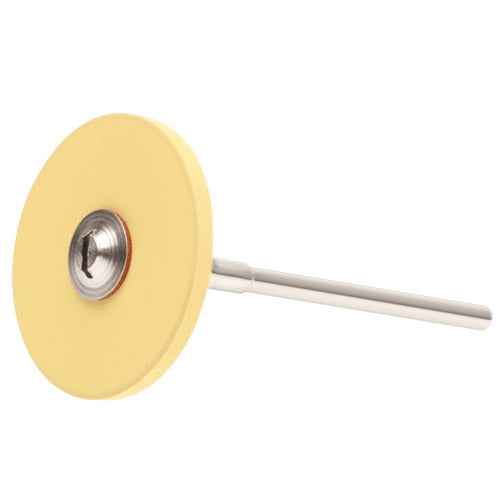 Yellow Rubber-Bond Diamond Polishing Wheel