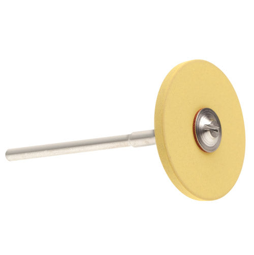 Yellow Rubber-Bond Diamond Polishing Wheel