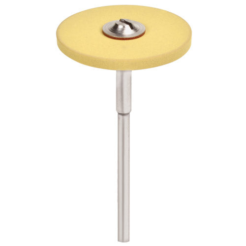 Yellow Rubber-Bond Diamond Polishing Wheel