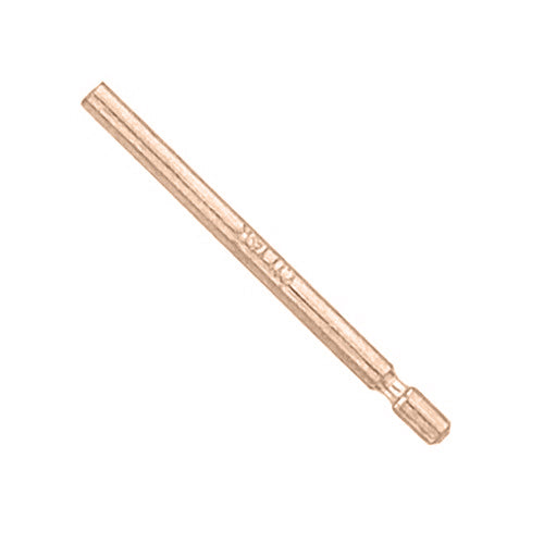 14k Rose 0.030" x 0.375" Friction Post