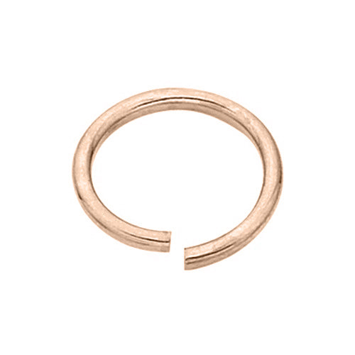 14k Rose Gold Open Jump Rings