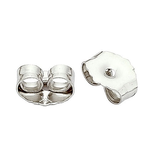 Platinum Earring Friction Back 0.026-0.36" Hole