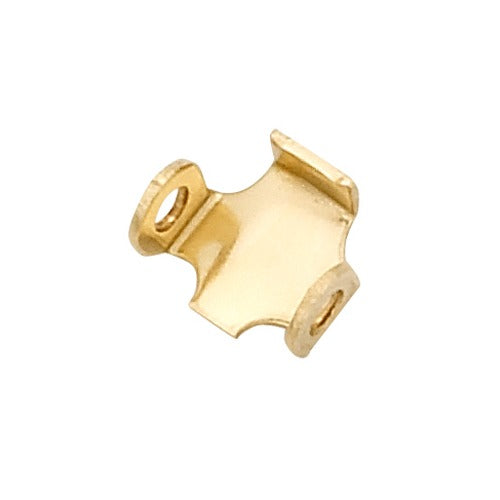 14k Yellow Earclip Base Use w/# 1501