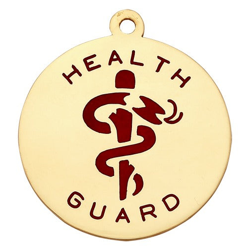 14k Yellow Health Guard, 31.75mm