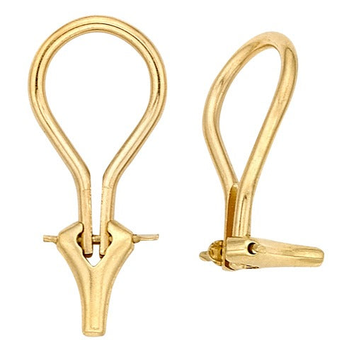 Light Medium Omega Earring Clip