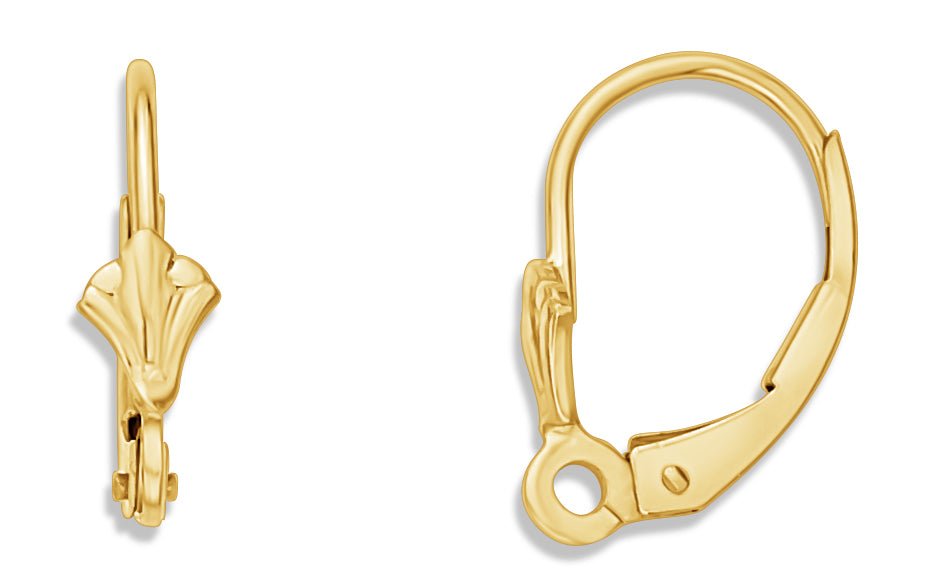 Fleur-De-Lis Lever Back