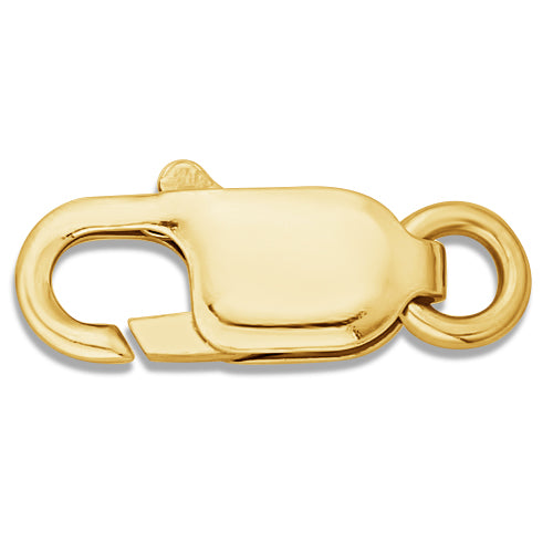 14K Yellow Gold Lobster Lock