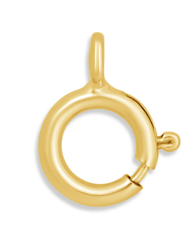 14K Yellow Gold Spring Ring