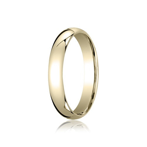 14k Yellow 4mm Comfort Fit Band