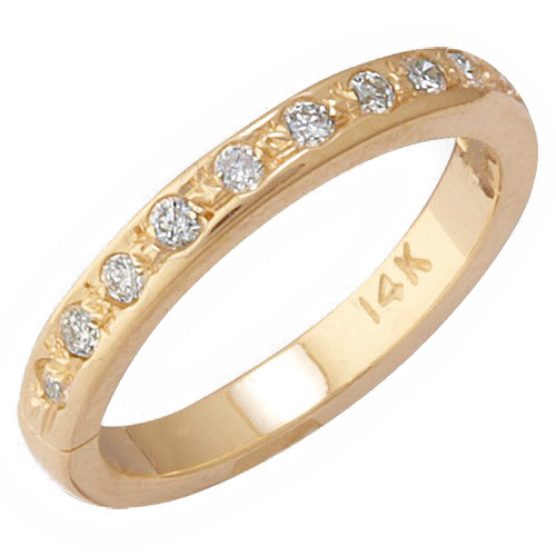 14k Yellow Gold Aquamarine Toe Ring