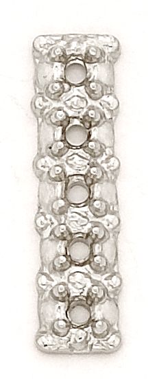 14K White ILLUSSION TOP SET 4 mm/02PT