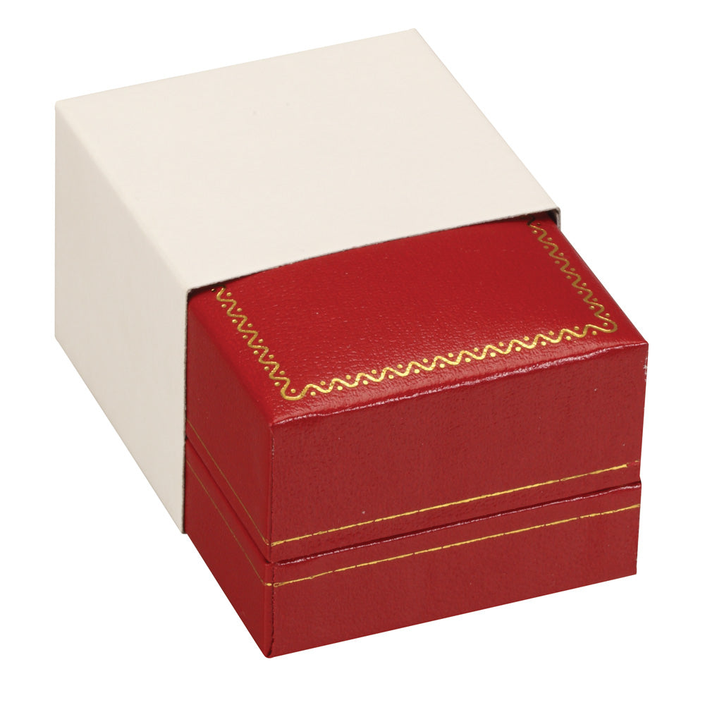 "Designer" Ring Slot Box (Case/144 in 1-Pc. Slip)