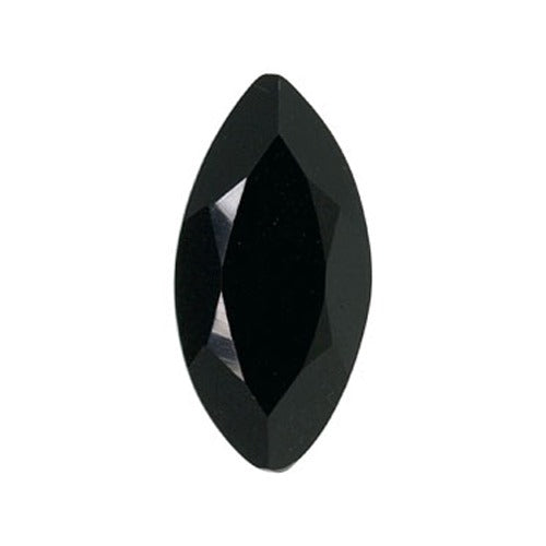 Marquise Faceted Onyx