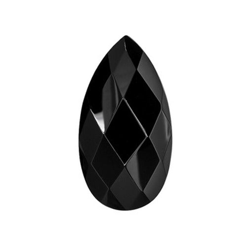 Pear Shape Faceted Onyx