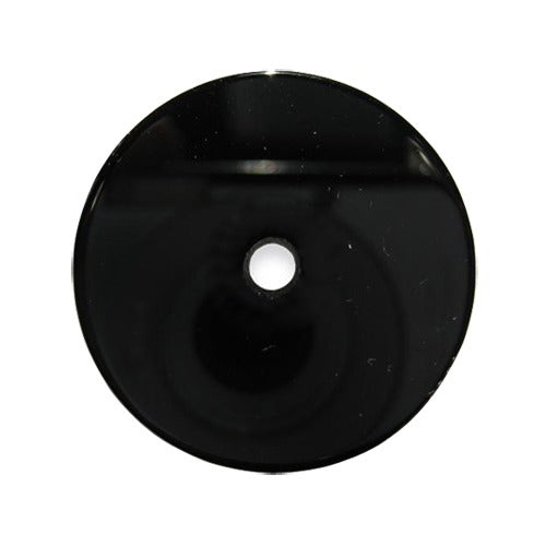 Round Onyx w/ Hole, 8.0mm